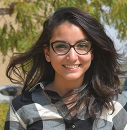 DKSSF student Farah Essam Fathy Mohamed from Egypt
