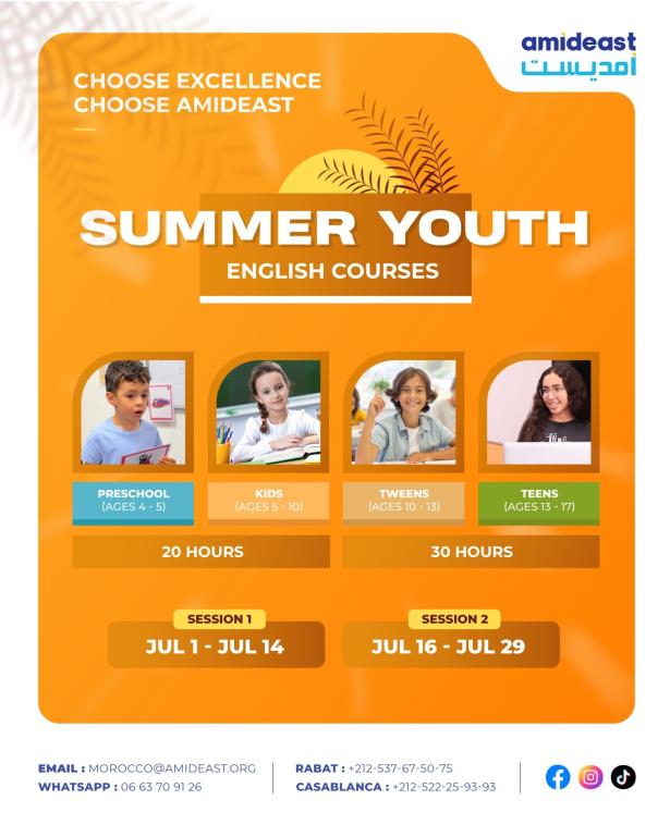 Summer Youth English Courses
