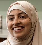 Hope Fund student Razan Hamed