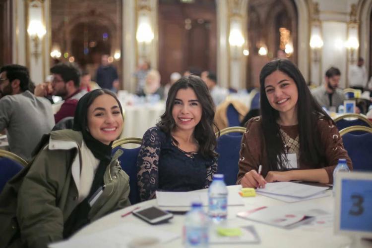 YES alumni attend an innovation workshop in Jordan