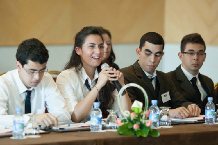 Students from the Ecole Mohammadia d'ingénieurs in Rabat benefited from the BOOST program, a joint initiative of Penn State, MIT, and the  U.S.-Tunisia-Morocco Partnership for Technology Innovation and Entrepreneurship Stimulation (USTM-TIES).