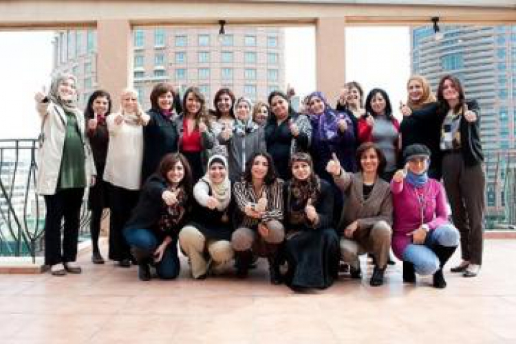 Members of Lebanon's AWEP II Class