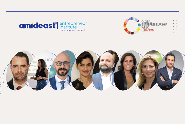 Global Entrepreneurship Week Speakers at the Amideast Entrepreneur Institute