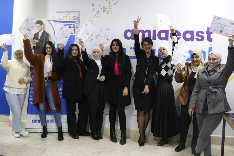 Women Skills for Success Graduates in the West Bank