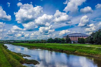 A university campus in the U.S.