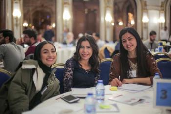 YES alumni attend an innovation workshop in Jordan