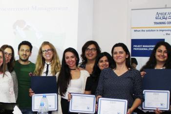 Lebanon PMP graduates May 2018