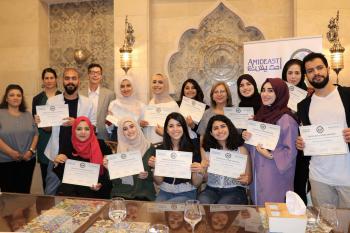 West Bank graduates of the PCELT program