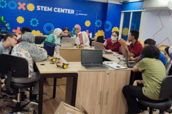 Stem Center at Amideast in Cairo, Egypt