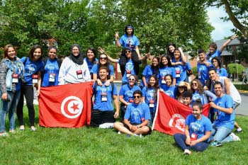 Tunisian YES students