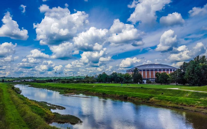 A university campus in the U.S.