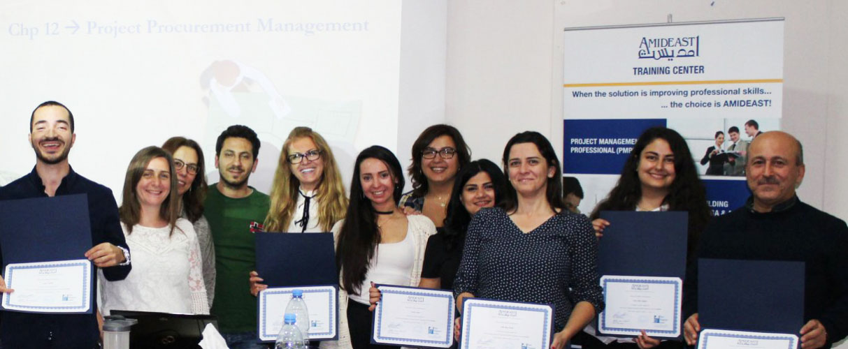 Lebanon PMP graduates May 2018