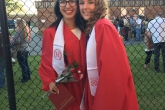 YES student in graduation cap and gown