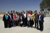 Students gathered in Amman, Jordan