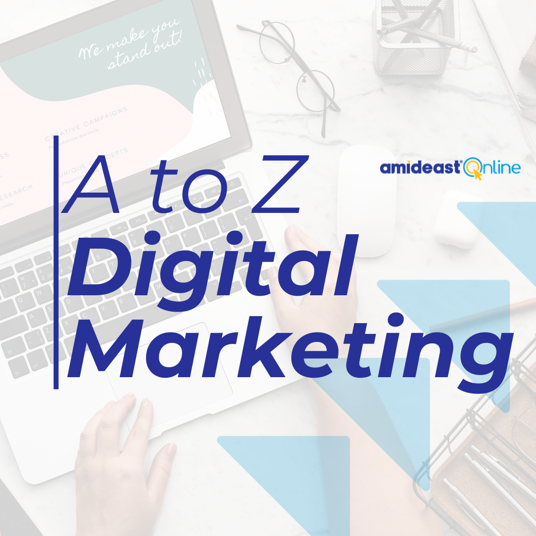 Digital Marketing A-Z promotional material