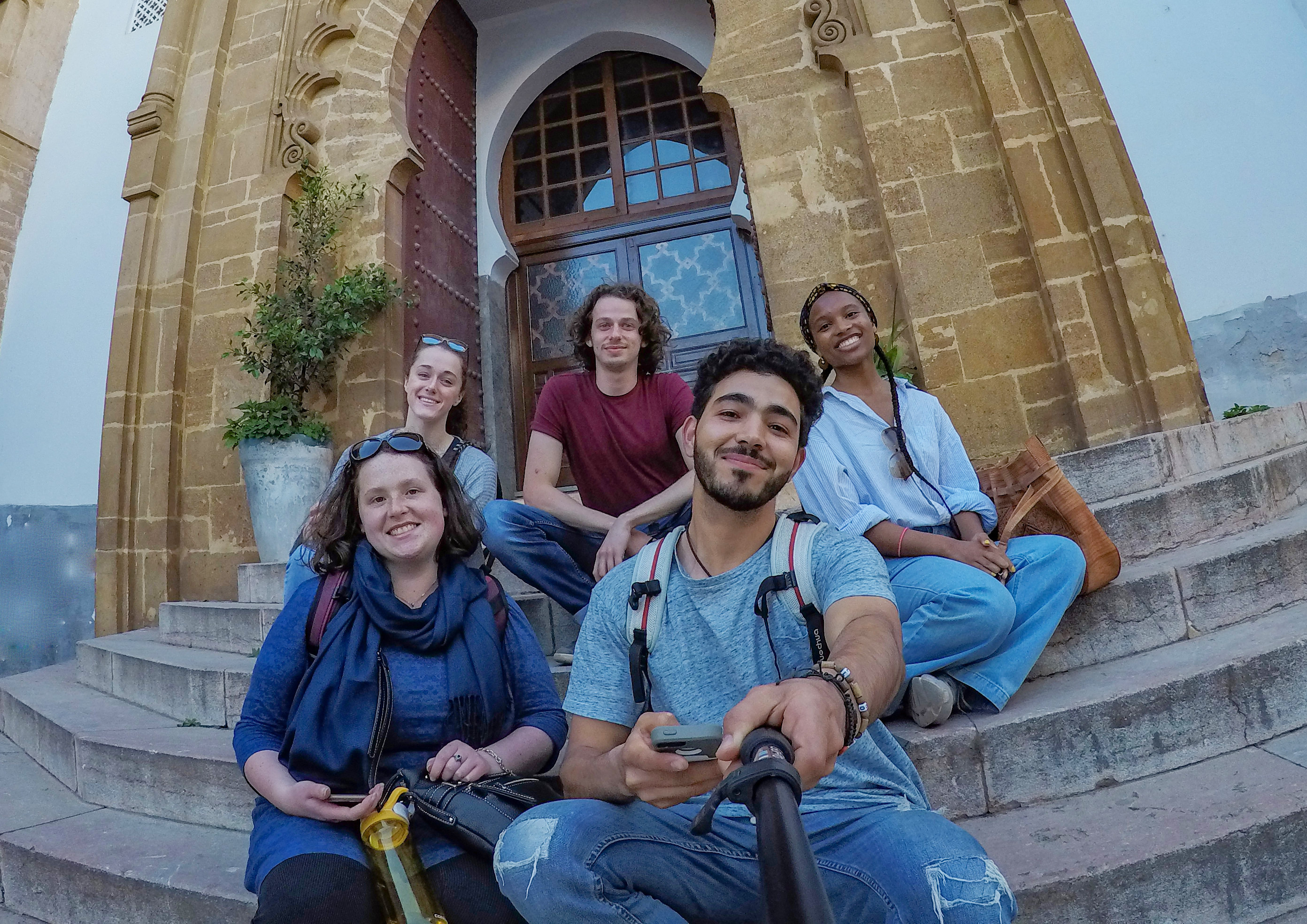 طلبة برنامج "أمديست Ed Abroad"