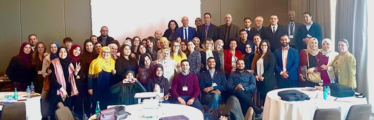 Attendees of the March 17, 2018, forum in Algiers.