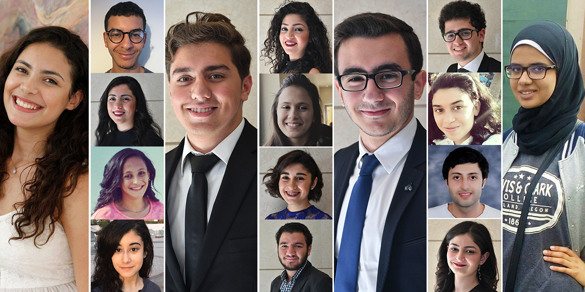 Our incoming class of DKSSF scholars includes students from Egypt, Lebanon, Libya, Syria, Tunisia, and Yemen.