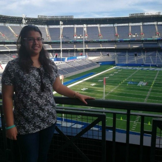Marina, from Cairo University, attends Georgia State University through the HEI program.
