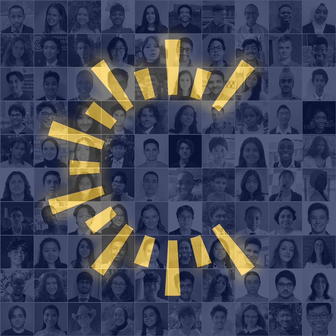 A compilation of the winners' profiles, with Rise logo on top.