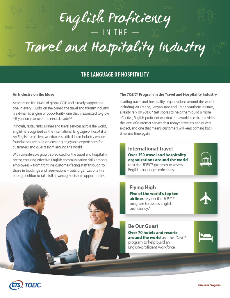 Travel and Hospitality Industry