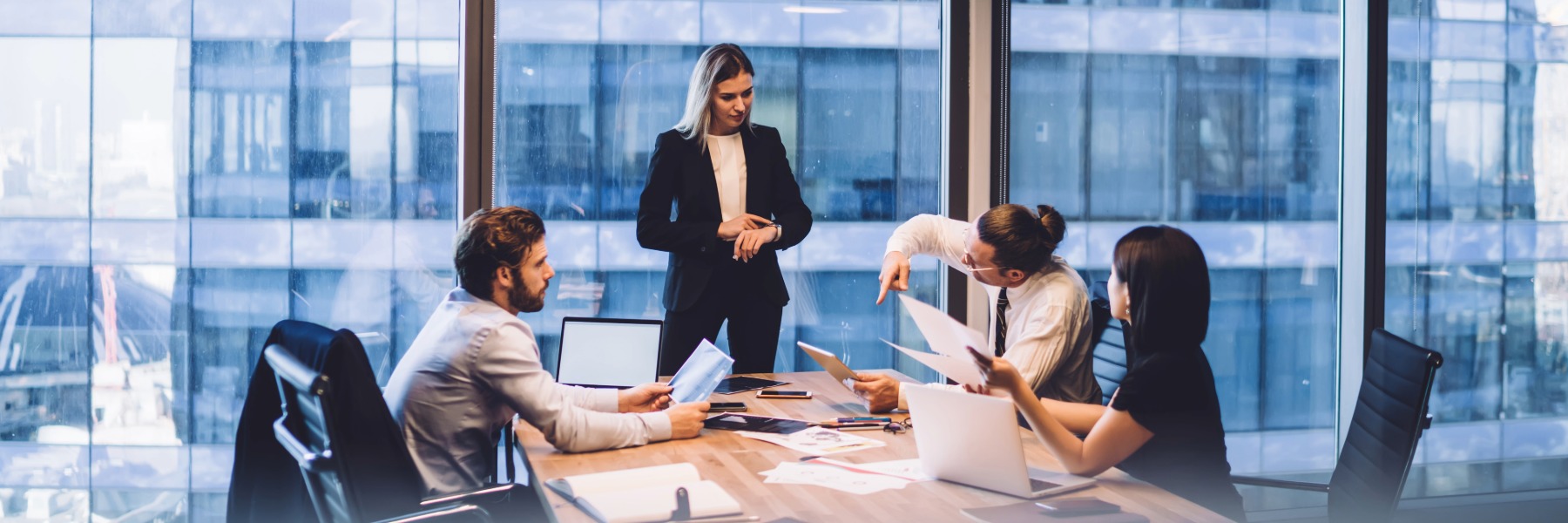 Business Meeting Staff at Work