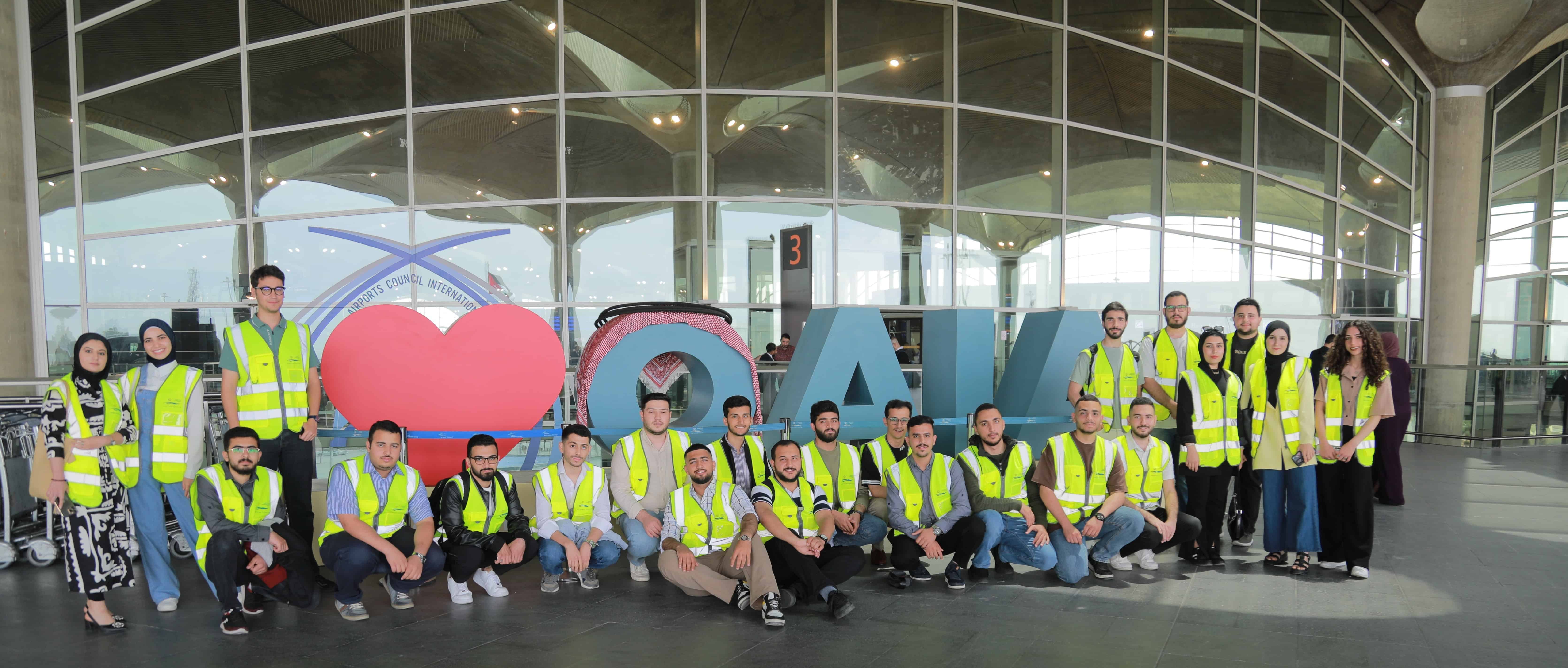 Queen Alia International Airport field visit