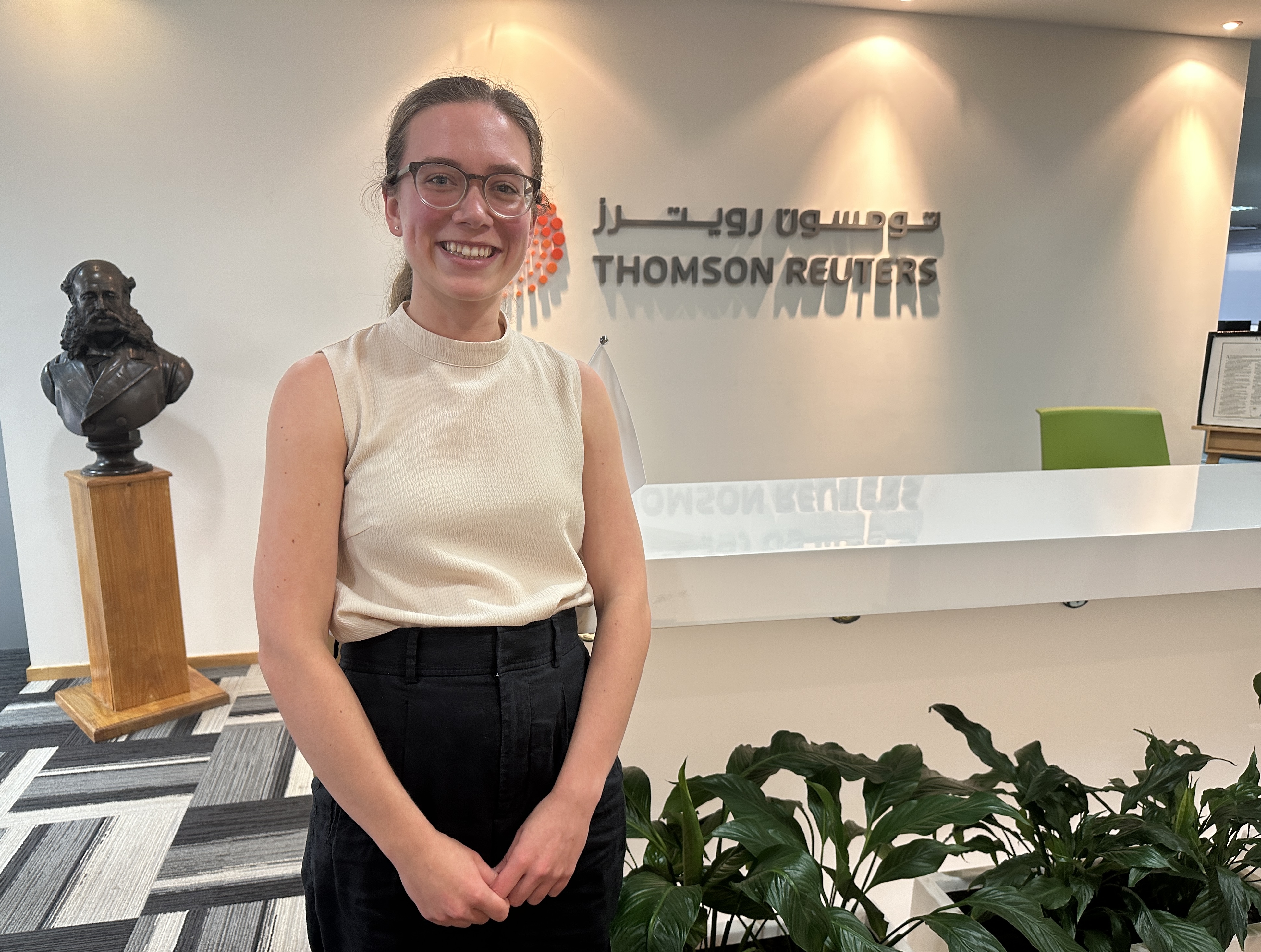 Catherine at Reuters