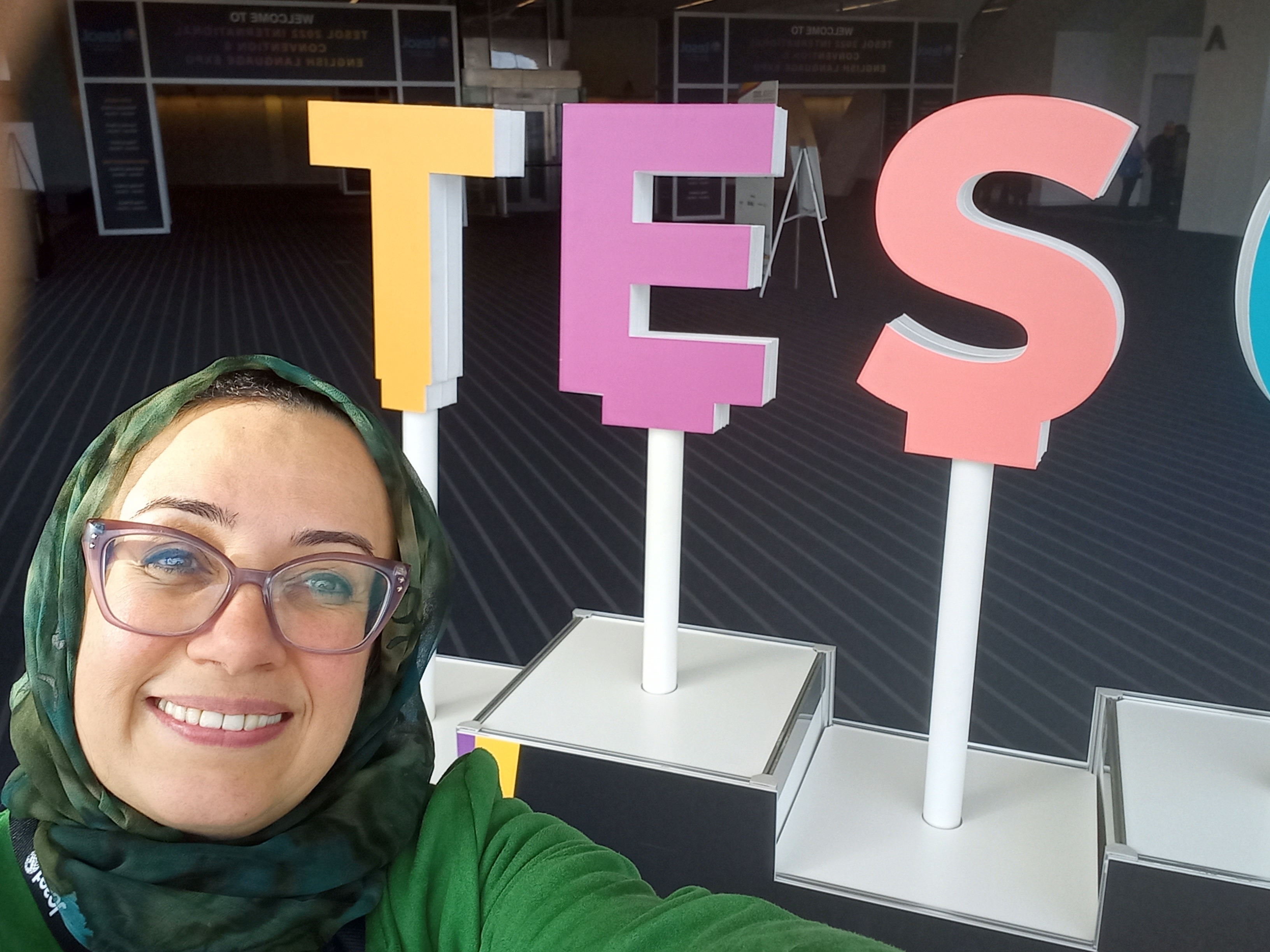 Mariam posing for a selfie