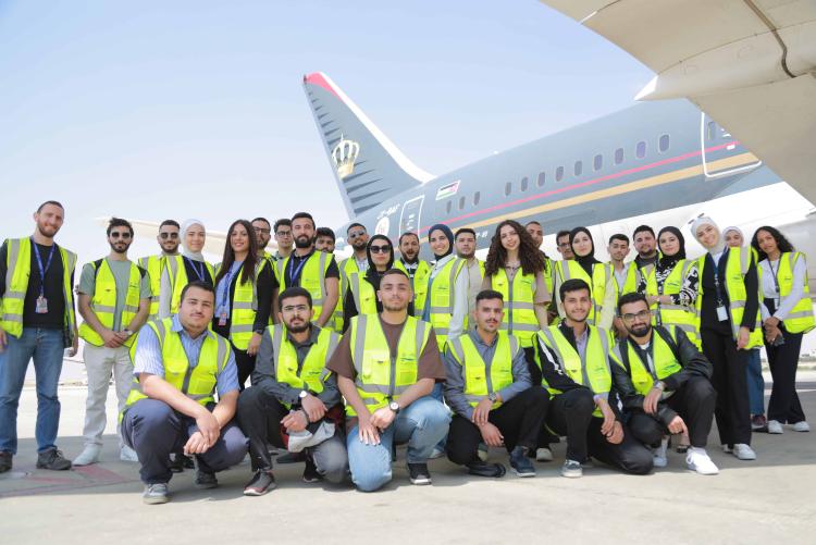 Queen Alia International Airport field visit