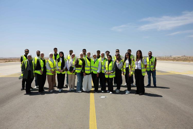 Queen Alia International Airport field visit