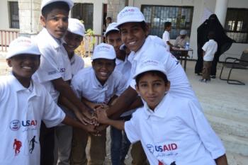 PYCE has engaged more than 9,000 at-risk youth in Yemen in sports, education, and other community-based activities. 