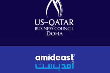 USQBC and Amideast Logos