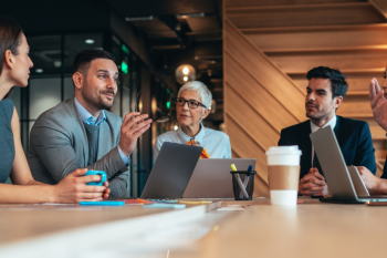 Business Metting in Office - USA