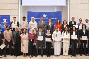 Aerostar program graduates group photo